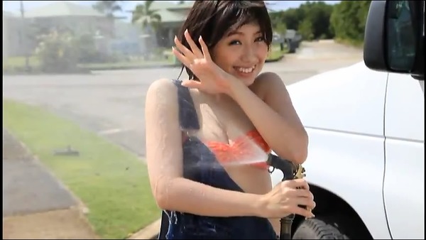 佐武宇綺6ピンクビキニ水着画像 (4)