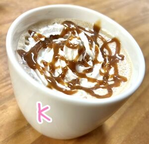 スタバキャラメルラテ10