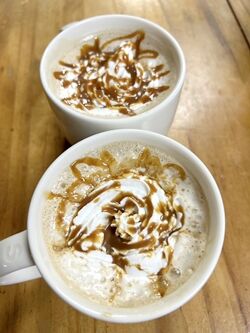 スタバキャラメルラテ20