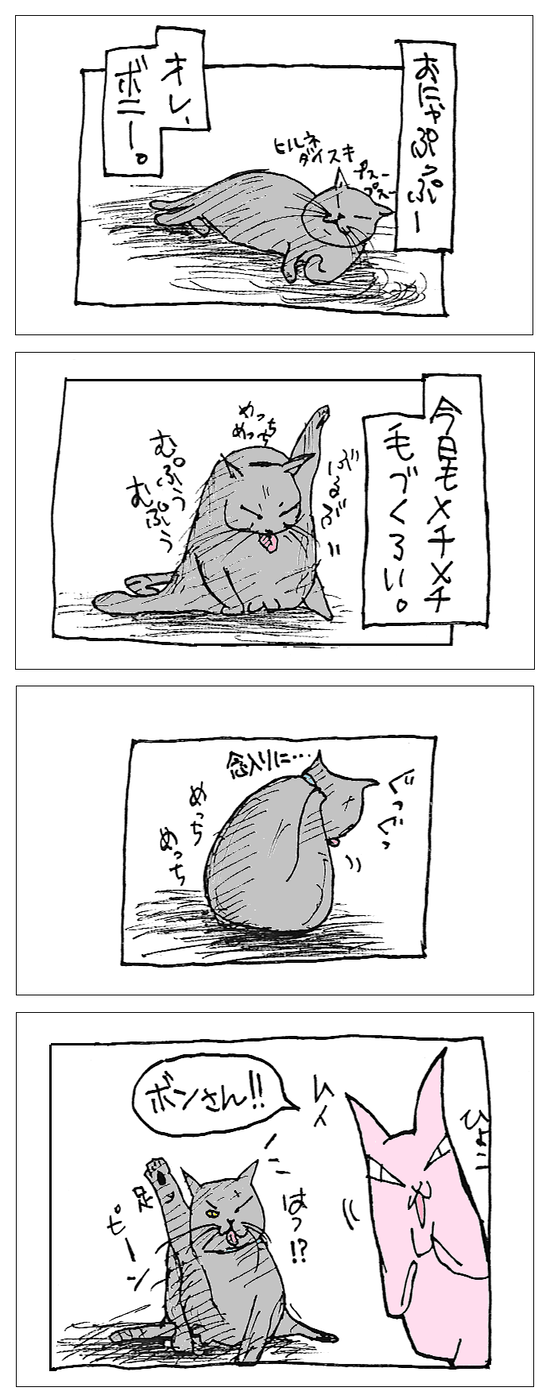 kindleボニー毛づくろい0