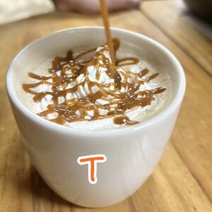 スタバキャラメルラテ16