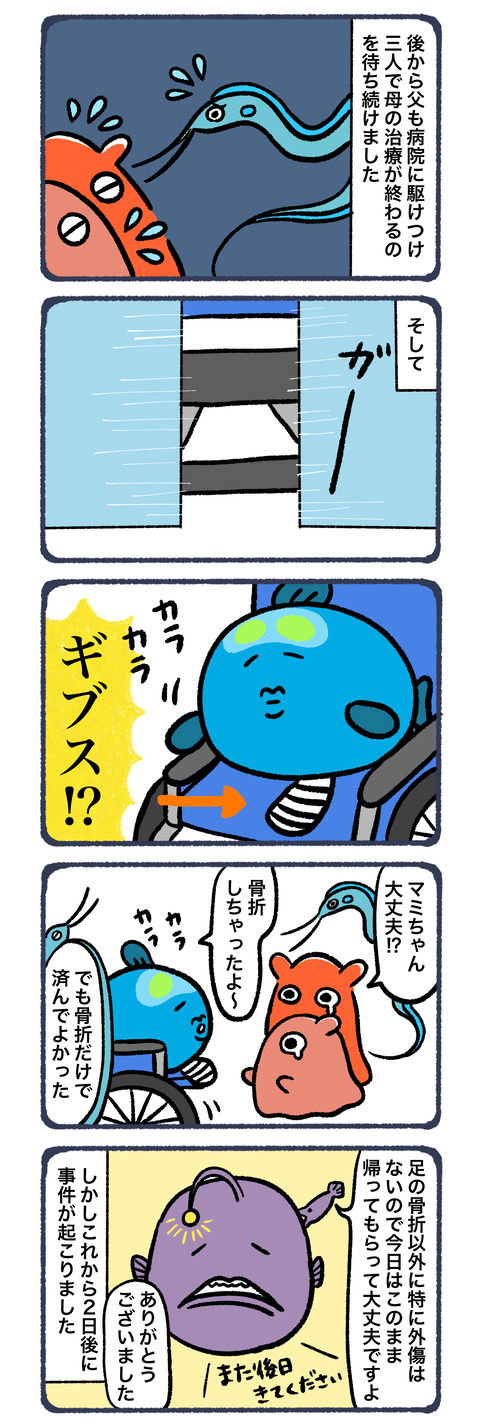 母が交通事故にあった話2