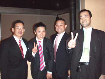 河田哲也、小原隆浩、河辺佳朗、坂田誠