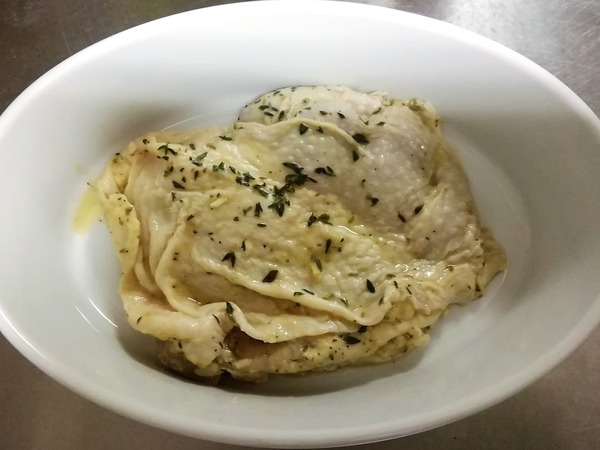 ローストチキンもも肉 (1)