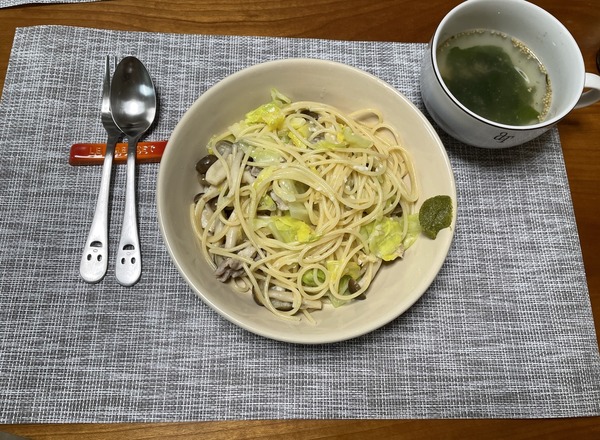 2022 04 塩麹のパスタ つくれぽ NYCooking