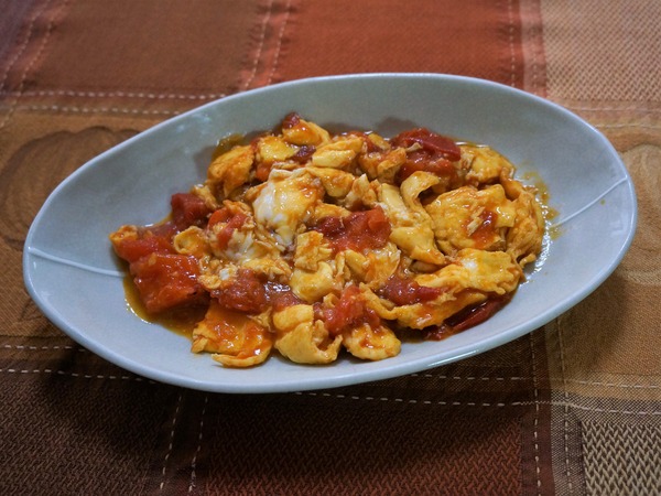 トマトと卵の炒め物 NYCooking