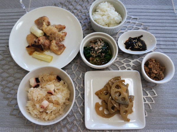 たこ飯 NYCooking DSC04811