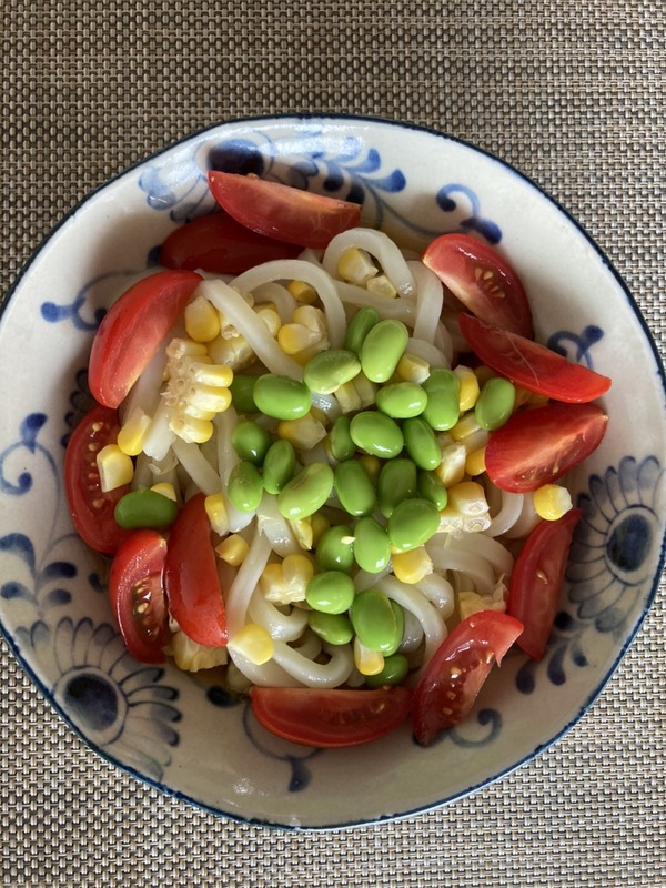 2020 08 冷やしうどん つくれぽ NYCooking