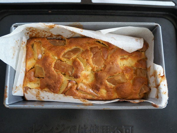 リンゴのケーキ NYCooking DSC05019