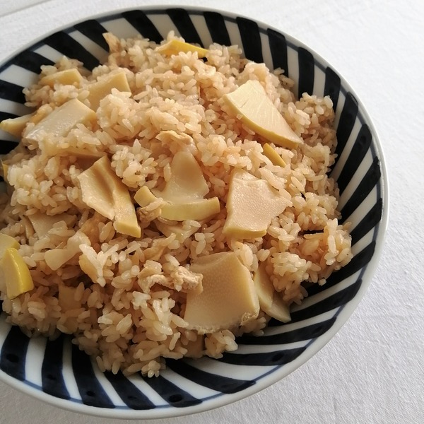 2022 04 たけのこご飯2 NYCooking