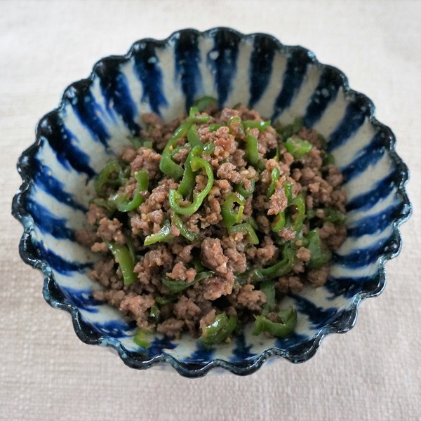 2020 05 ひき肉とピーマンの味噌炒め DSC01649