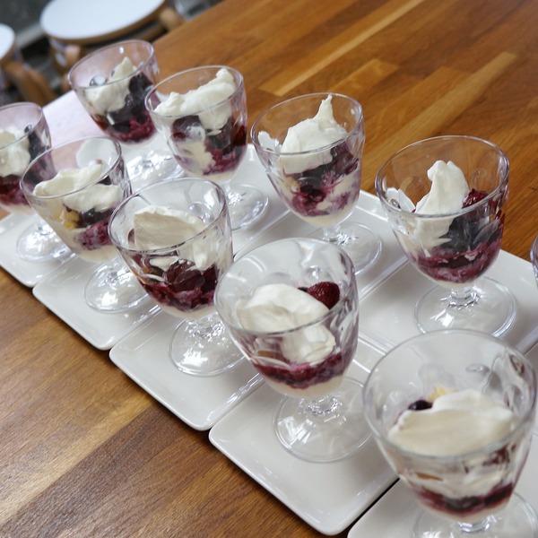 ベリーのシチューのパフェ NYCooking DSC07103