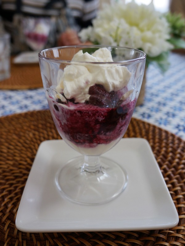 ベリーのパフェ NYCooking DSC07068