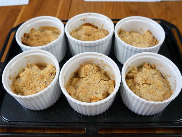 アップルクランブル NYCooking DSC05587 (2)