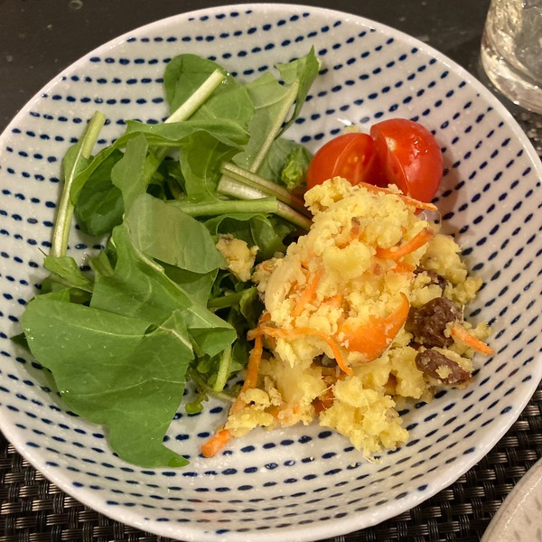2022 02 サツマイモのサラダ つくれぽ NYCooking
