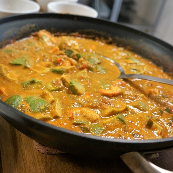 エビとアボカドのカレー NYCooking DSC01308 (2)