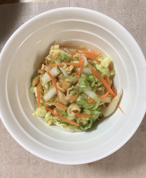 2020 04 白菜のサラダ つくれぽNYCooking