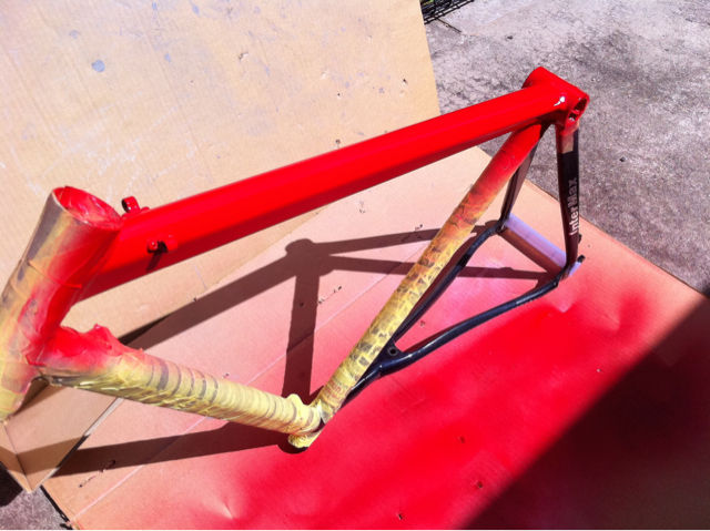 自転車 塗装 自作