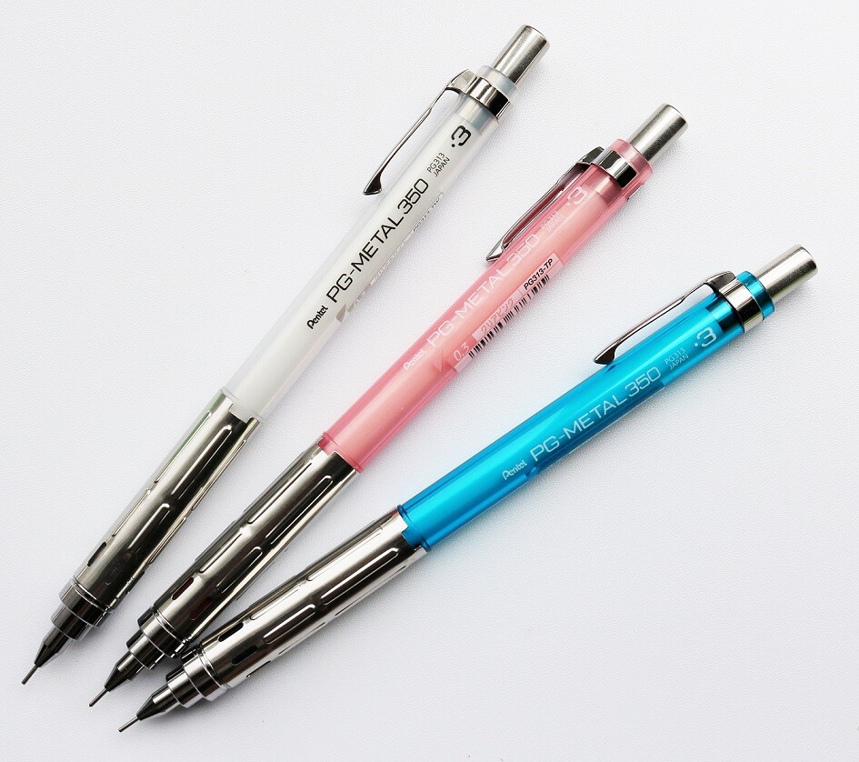 製図用シャープペンのエントリーモデル PG-METAL350 : 新Y商店の仁義