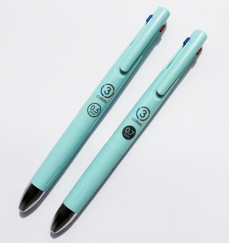 ストレスフリーな3色ボールぺン ブレン3c 新ｙ商店の仁義無き人々