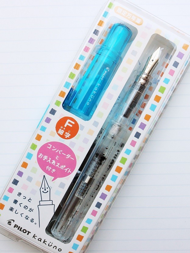 書くのが楽しくなる万年筆カクノ限定透明軸 新ｙ商店の仁義無き人々