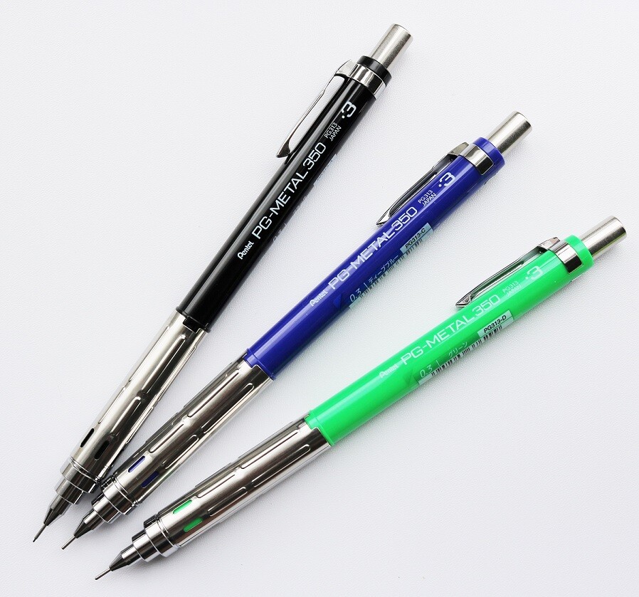 製図用シャープペンのエントリーモデル PG-METAL350 : 新Y商店