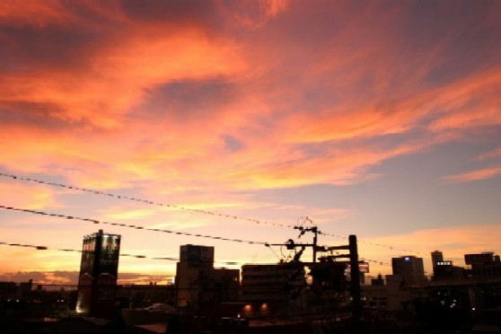 街 点描 夕焼け