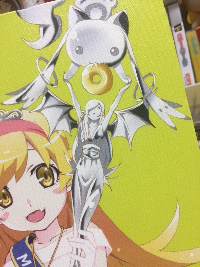 MADOGATARI QUEEN 忍野忍 キャンバスアート