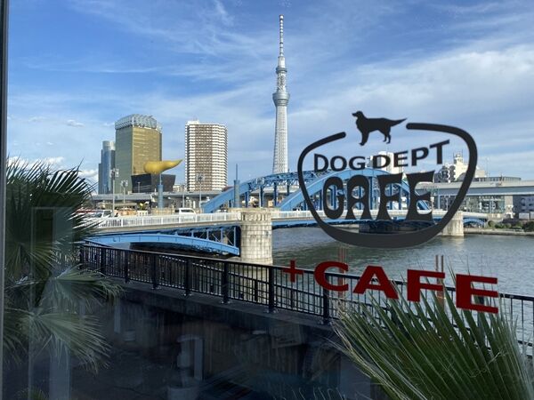 浅草 Dog Dept Cafe 浅草 隅田川テラス店でランチと隅田川散歩 オーチャンネル