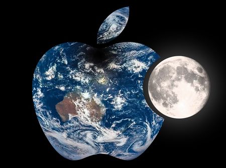 地球の酸素が月に到達している