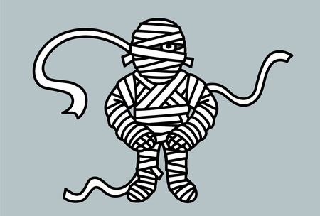 包帯さん山の不思議な話