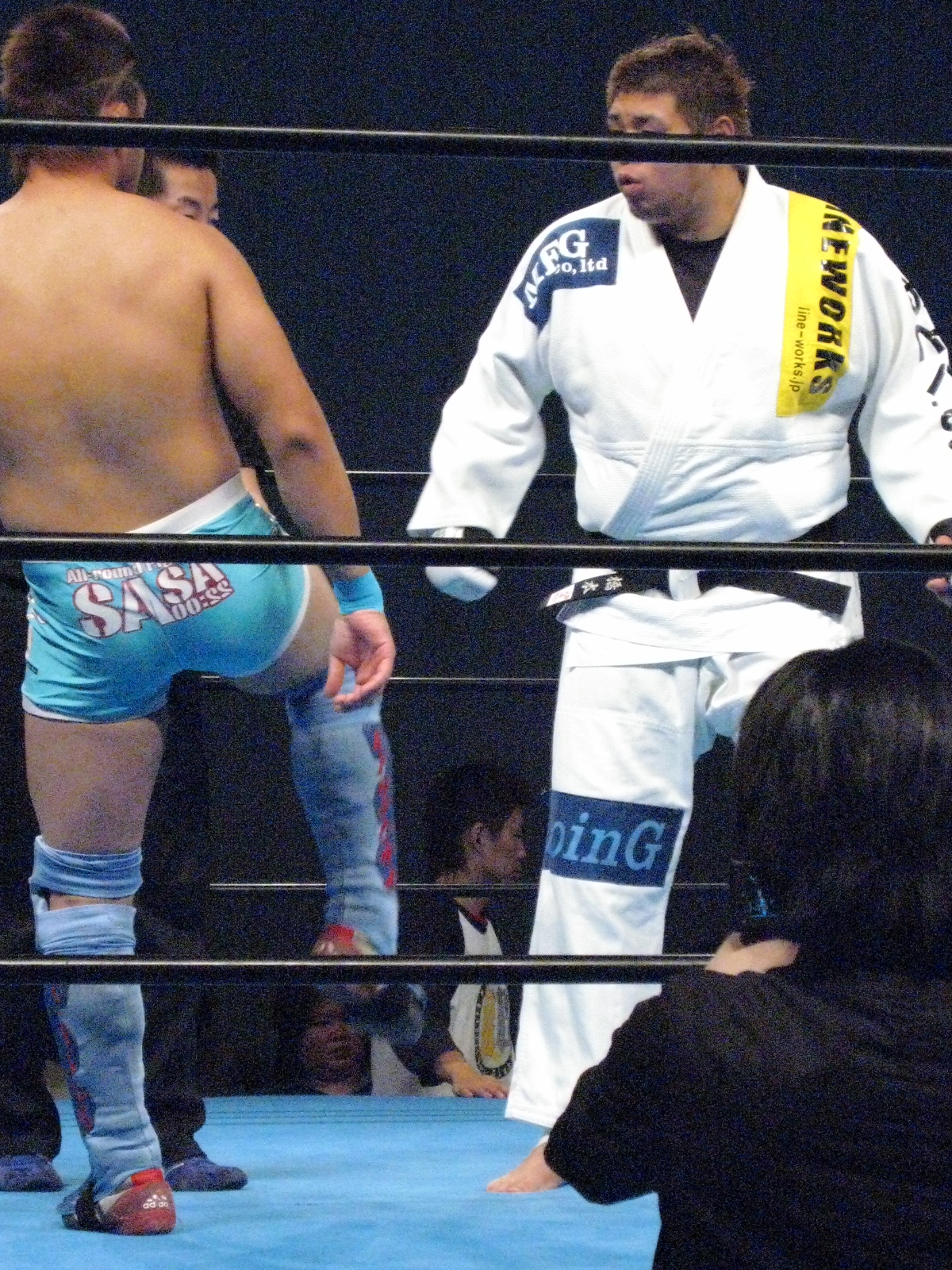 第４試合 橋本友彦 Vs 佐々木恭介 ブログで一歩