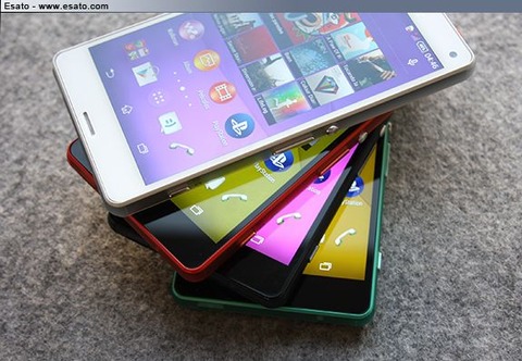 「Xperia Z3 Compact」モック画像が流出、白・赤・黒・緑のカラバリに
