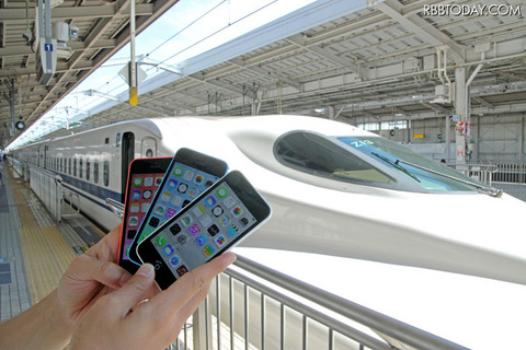 新幹線でのLTE接続比較、前評判通りauのiPhoneに軍配