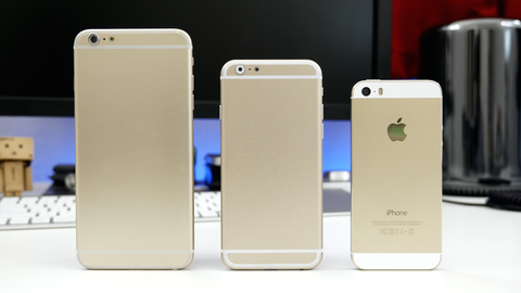 「iPhone6」4.7・5.5インチモデルのモックが登場 ―5sとの比較動画