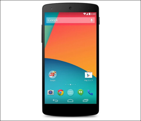 新型Nexus5発売、プラチナバンド3G/LTE対応はSBのみ、auは通信も不可能