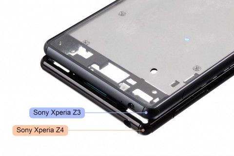 「XperiaZ4」の寸法はZ3とほぼ変わらず、ケースも流出