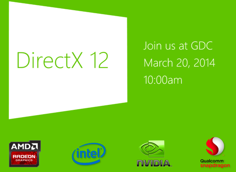 マイクロソフト、新バージョン「DirectX 12」を3月20日発表予告