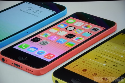 速報：米アップル、廉価モデル「iPhone 5c」を発表