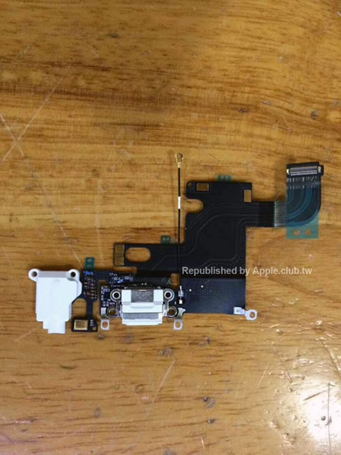 「iPhone6」の内部パーツ画像が流出、背面アップルロゴは光らない