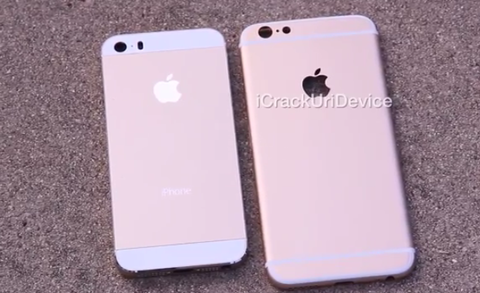 「iPhone6」実機の新たな背面の動画が登場、このデザインでほぼ確定