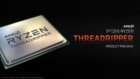 AMD、第3世代「Ryzen Threadripper」を11月25日発売 —新ソケット「sTRX4」採用。「Core i9-9980XE」との性能比で+90％