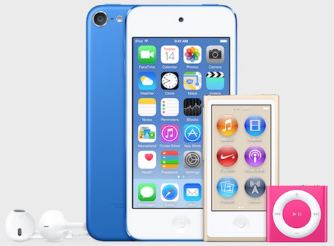 米アップル、「iPodシリーズ」を7月14日に刷新へ －「iPod touch 第6世代 (6G)」は64bitプロセッサ搭載