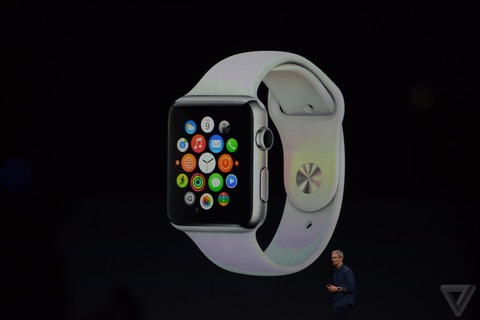 米アップル、「Apple Watch」発表 —iPhone5以降対応で2015年発売