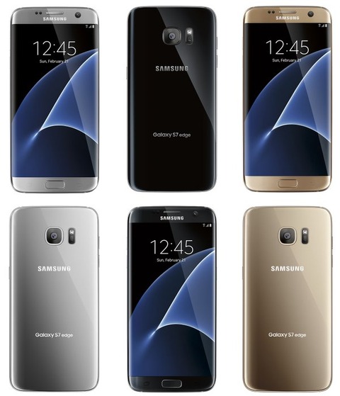 「Galaxy S7 / S7 edge」全モデルプレス画像が流出