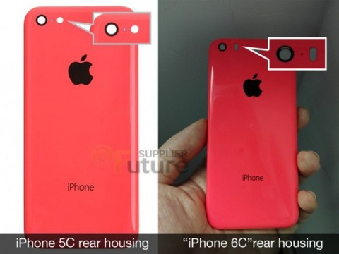 4インチ「iPhone6c」の筐体画像が流出、今年は4〜5.5インチの3種類に