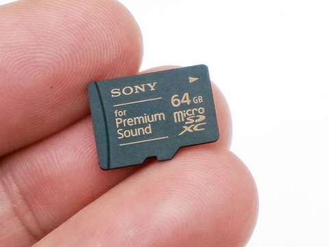 「ピュアオーディオ歓喜」ソニー、最高音質を再現するmicroSDXCカード「SR-64HXA」を発売、価格1万8500円