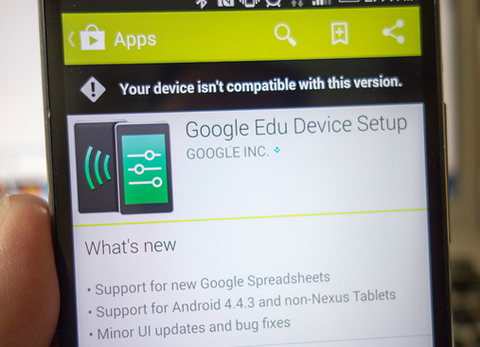 グーグル、新OS「Android 4.4.3」を公式アプリに記載 —まもなく配布へ