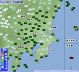 正午の気温