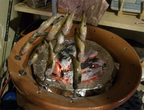 川魚 カジカのじっくり炭火焼きの美味しさ Oaclub便り アウトドアであそびクラブ